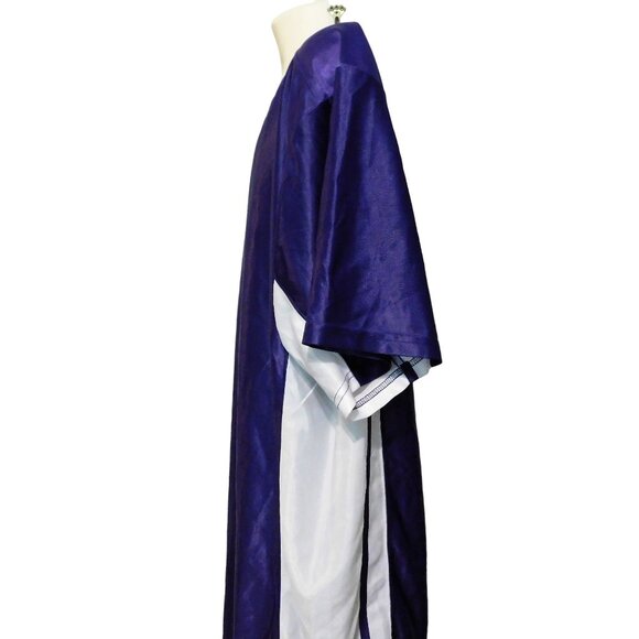 Badger Sportswear Jersey Mens XL Purple White V-Neck Athletic Polyester - Picture 3 of 5